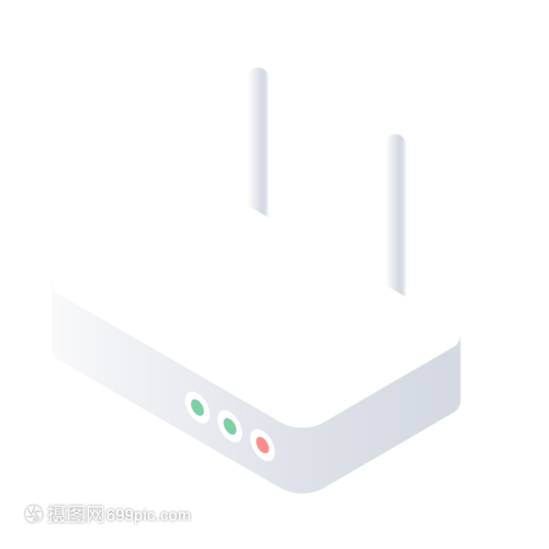 路由器图标免抠矢量插画素材 设计应用与创意指南