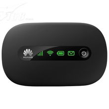 华为E5 Mini Plus联通WCDMA 3G无线路由器 黑色掌上热点，移动办公的便捷之选
